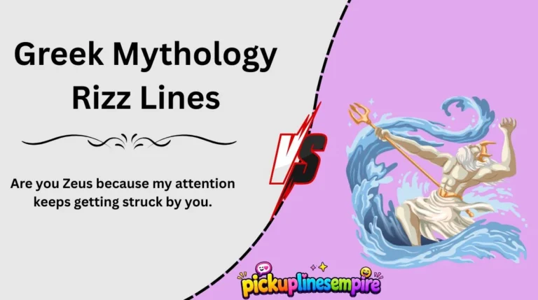 Greek Mythology Rizz Lines