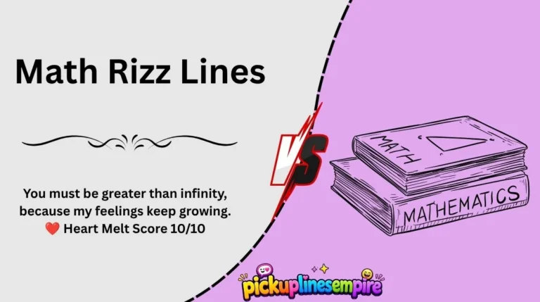 Math Rizz Lines