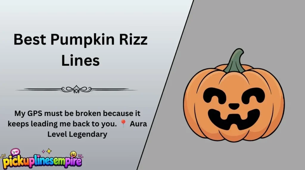 Best Pumpkin Rizz Lines