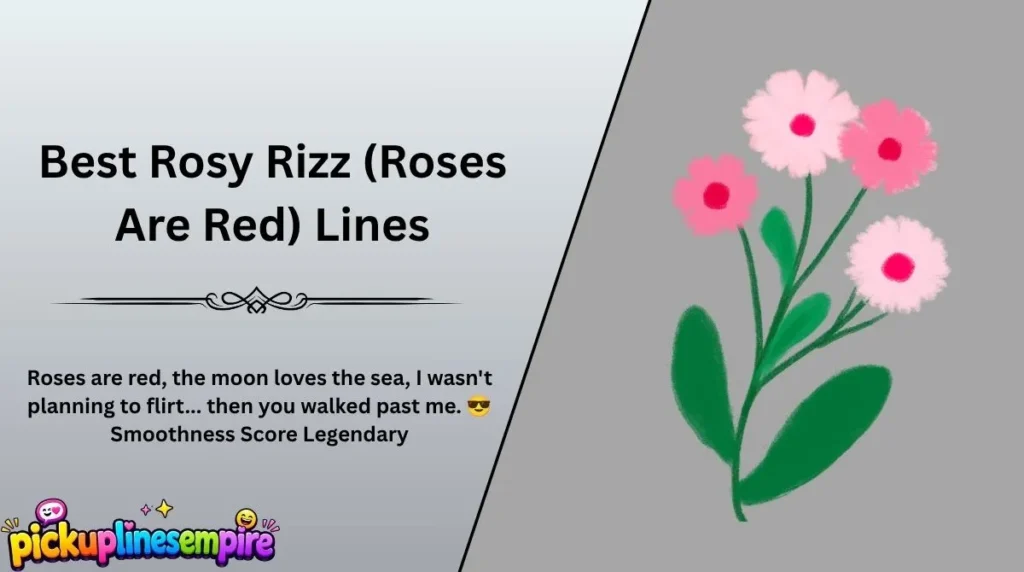 Best Rosy Rizz (Roses Are Red) Lines