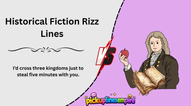 Historical Fiction Rizz Lines