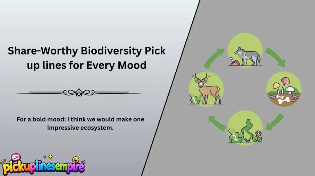 Share-Worthy Biodiversity Pick up lines for Every Mood