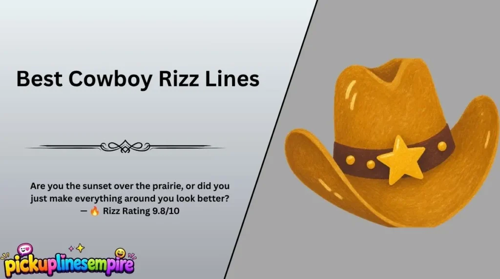 Best Cowboy Rizz Lines