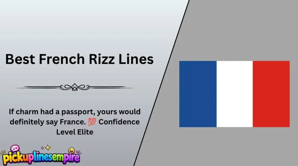 Best French Rizz Lines