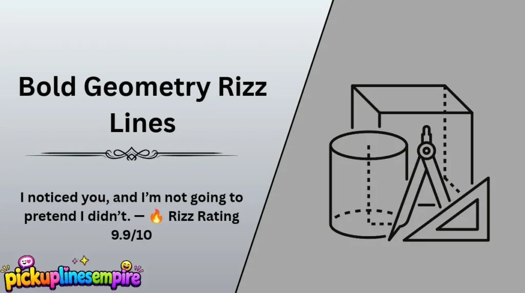 Bold Geometry Rizz Lines