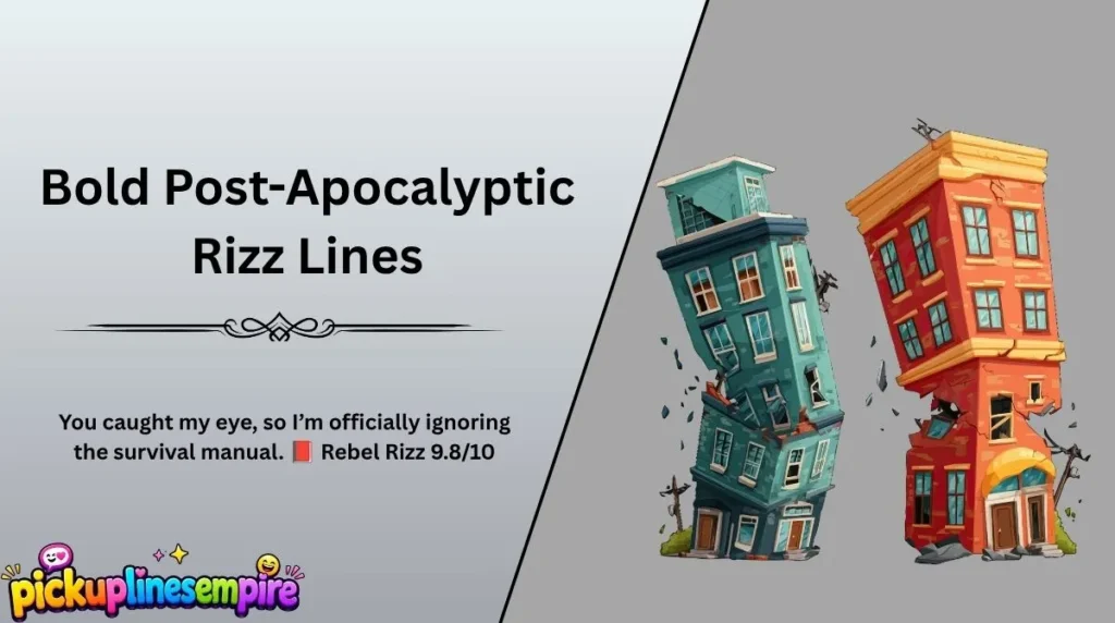 Bold Post-Apocalyptic Rizz Lines
