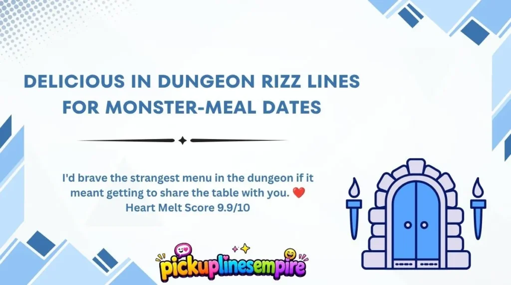 Delicious in Dungeon Rizz Lines for Monster-Meal Dates