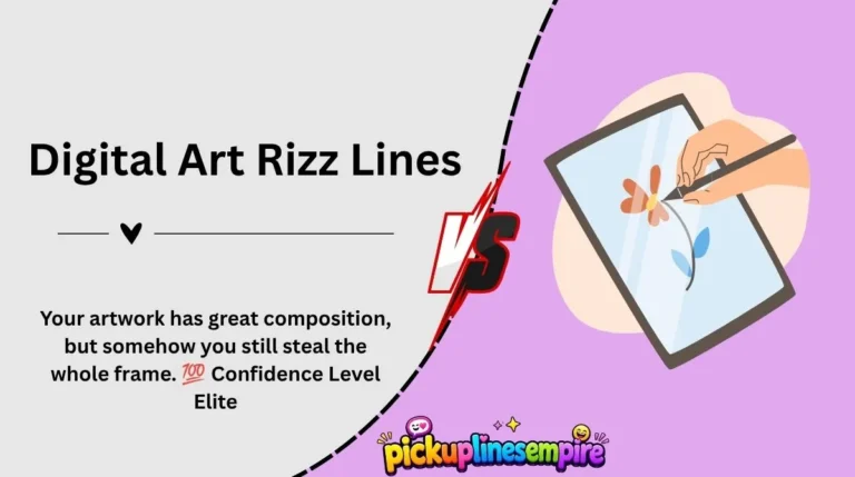 Digital Art Rizz Lines