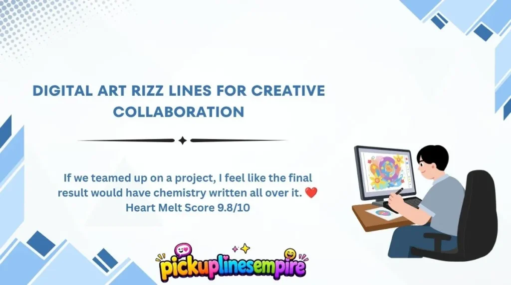Digital Art Rizz Lines for Creative Collaboration