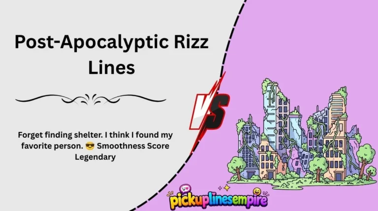 Post-Apocalyptic Rizz Lines