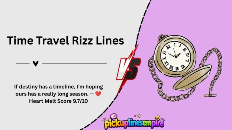 Time Travel Rizz Lines