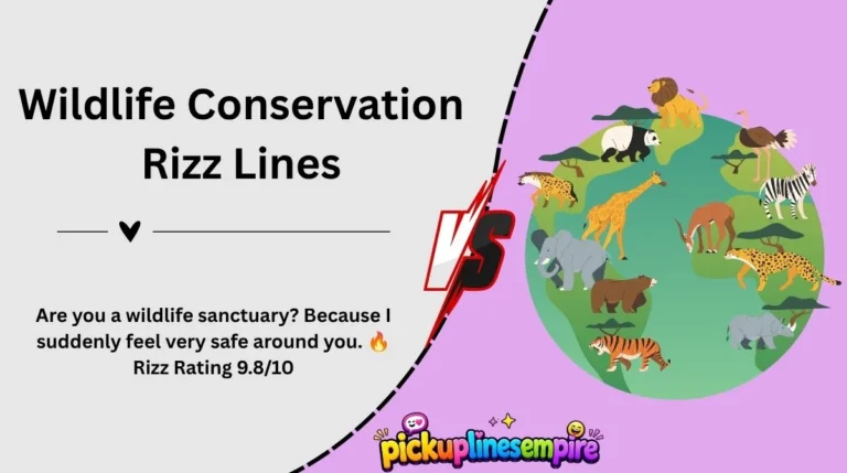 Wildlife Conservation Rizz Lines