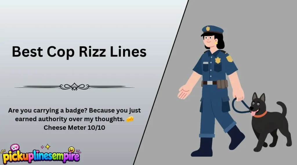 Best Cop Rizz Lines