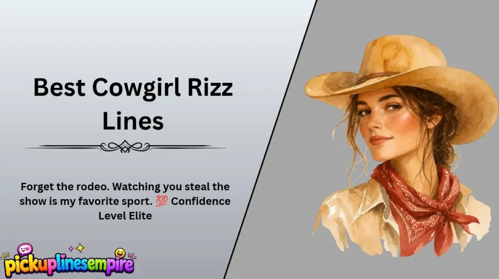 Best Cowgirl Rizz Lines