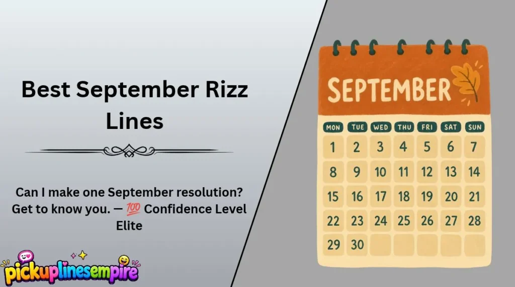 Best September Rizz Lines