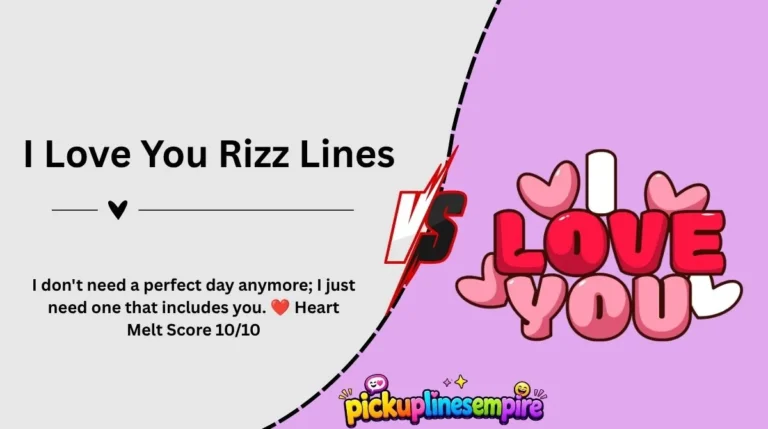 I Love You Rizz Lines