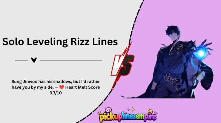 Solo Leveling Rizz Lines