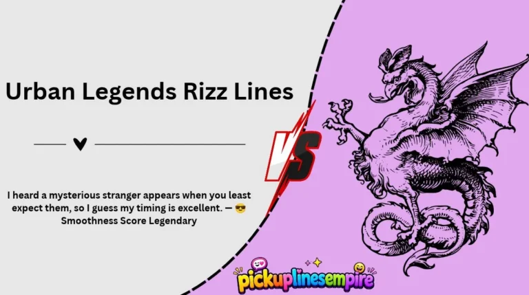 Urban Legends Rizz Lines